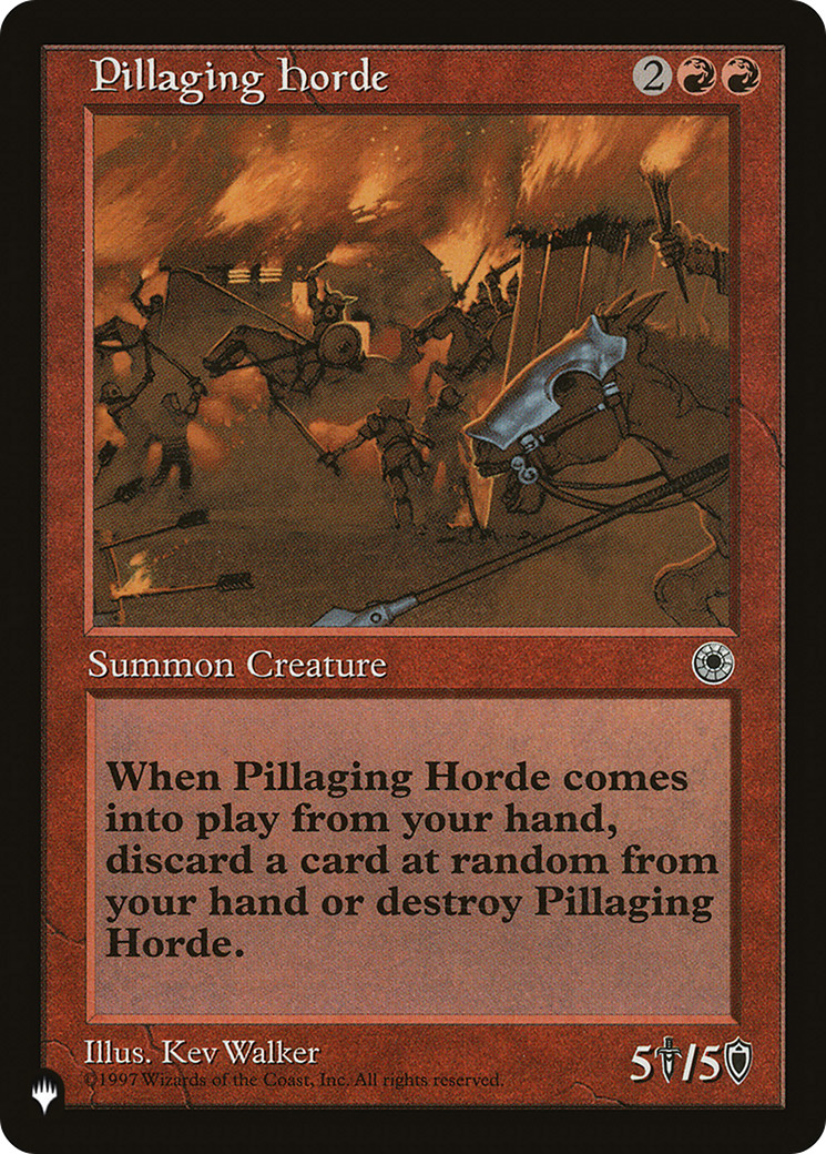 Pillaging Horde [PLST-POR-142]
