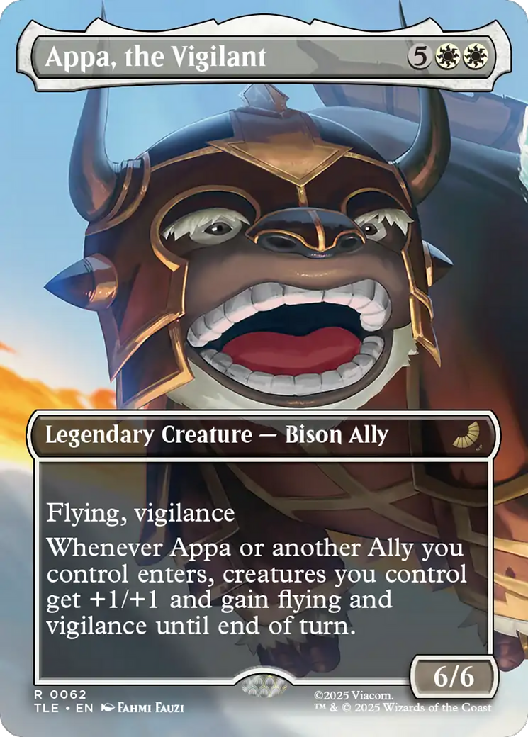 Appa, the Vigilant - Borderless [TLE-62]