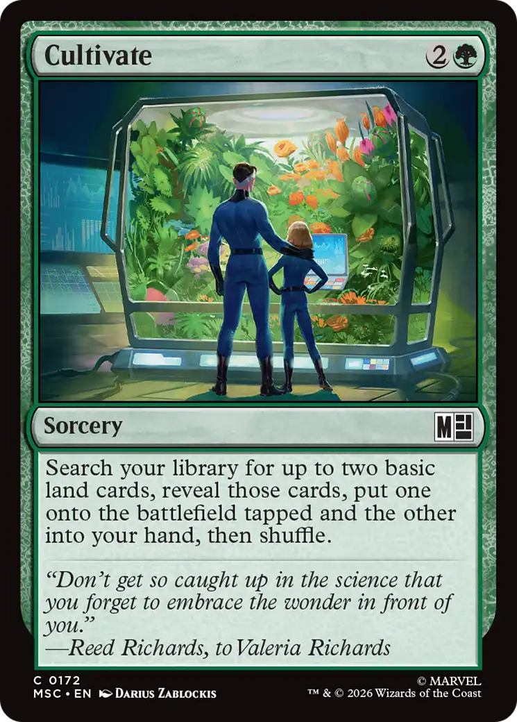 Cultivate [MSC-172]