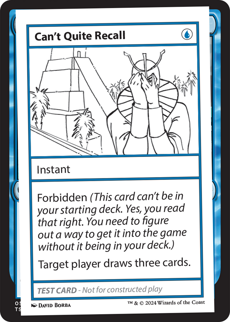 Can't Quite Recall [MB2-527]