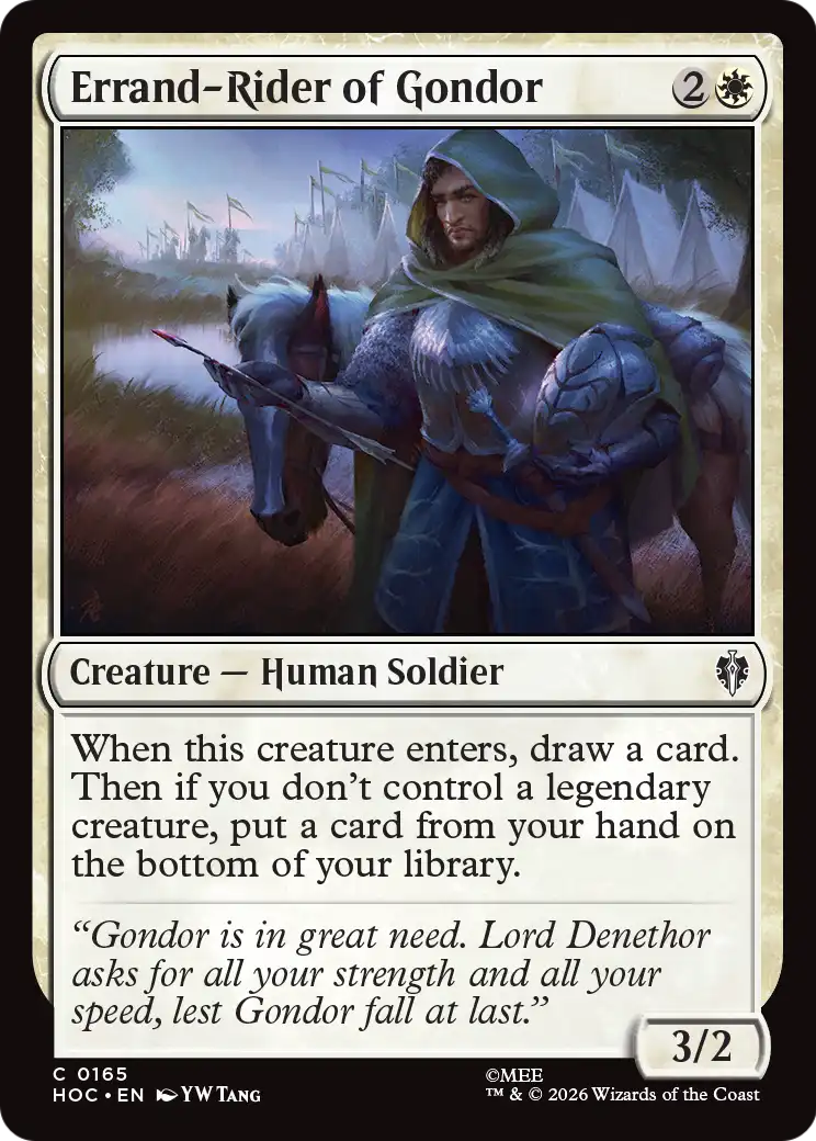 Errand-Rider of Gondor [HOC-165]