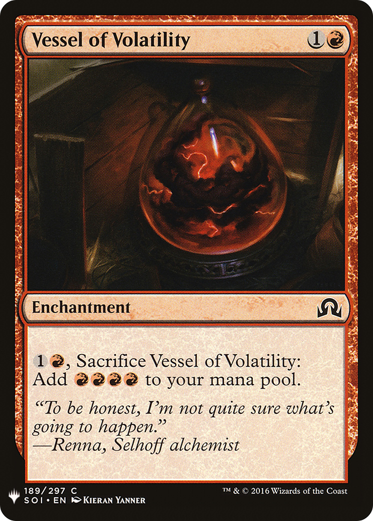 Vessel of Volatility [PLST-SOI-189]