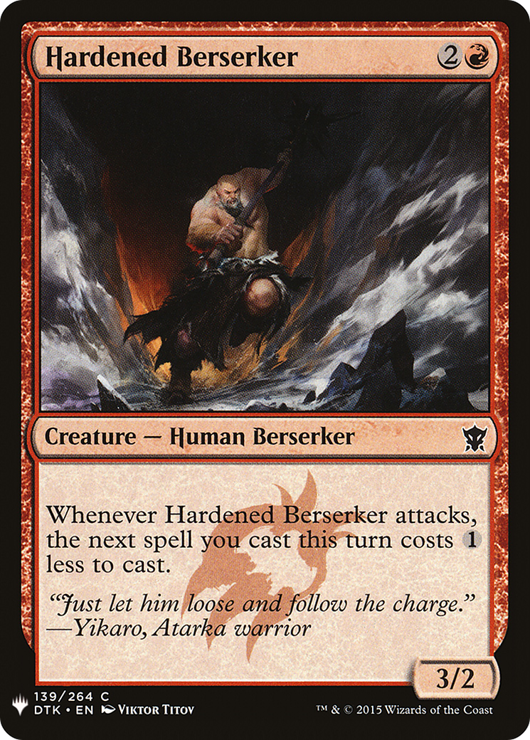 Hardened Berserker [PLST-DTK-139]