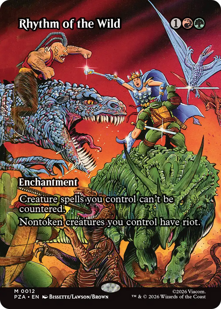 Rhythm of the Wild - Borderless - Full Art [PZA-12]