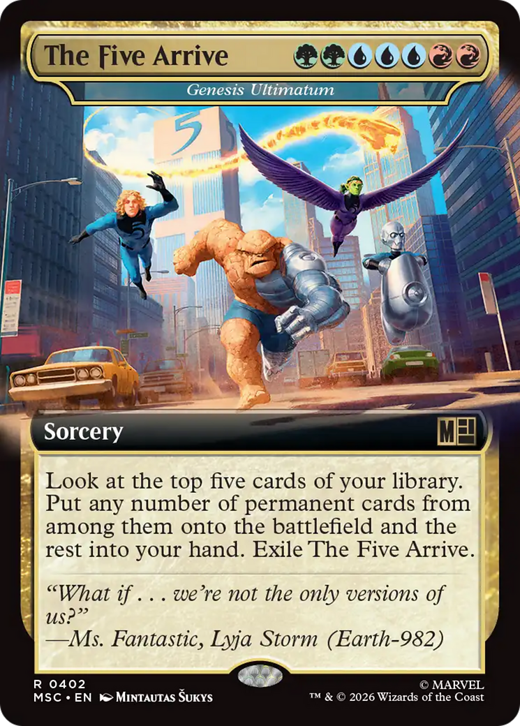 Genesis Ultimatum - Extended Art [MSC-402]