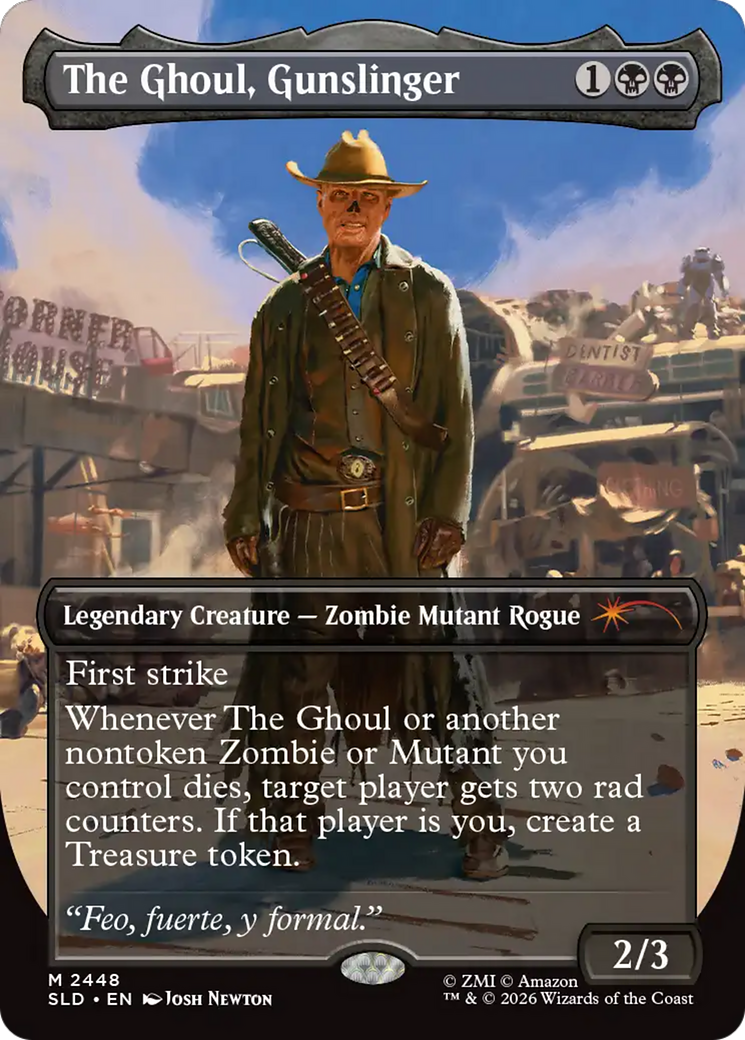The Ghoul, Gunslinger - Borderless - Full Art [SLD-2448]