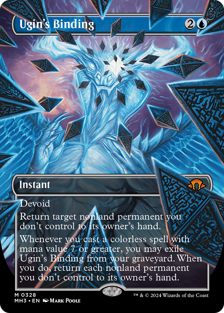 Ugin's Binding - Borderless [MH3-328]