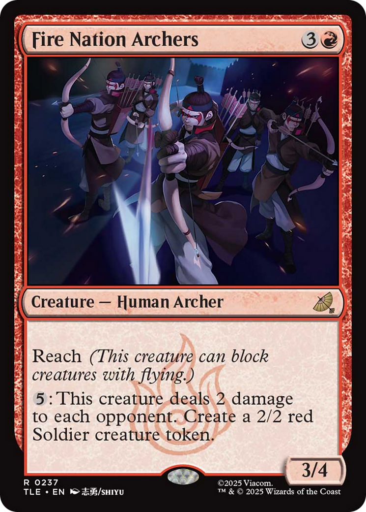 Fire Nation Archers [TLE-237]