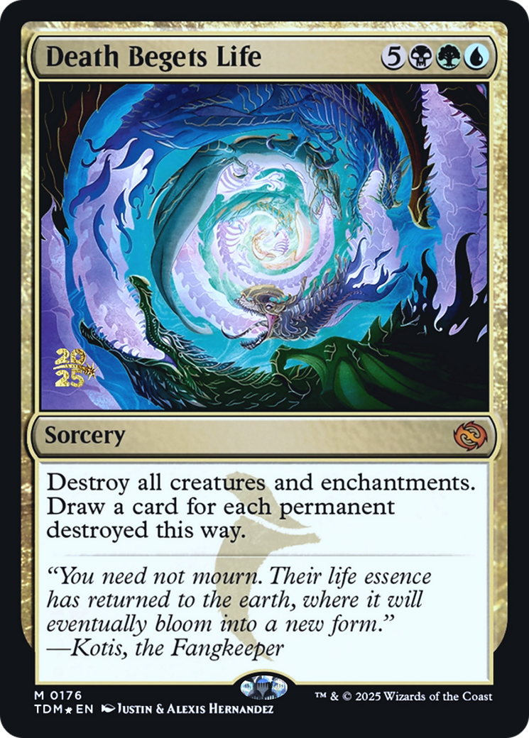 Death Begets Life - Prerelease Promo [PTDM-176s]