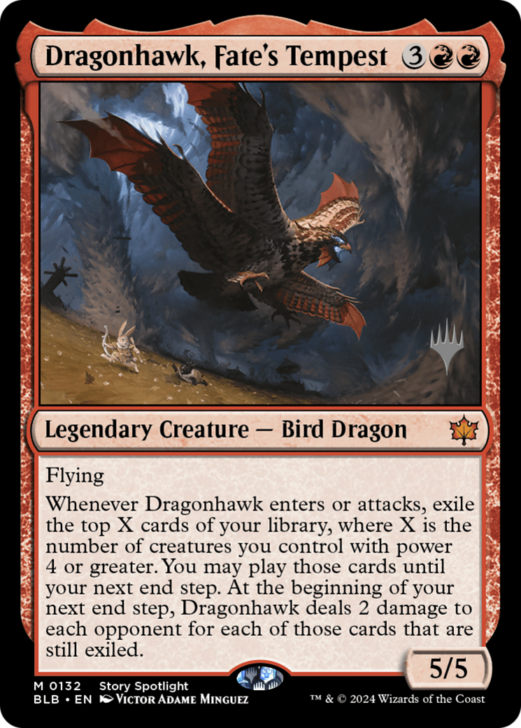 Dragonhawk, Fate's Tempest - Promo Pack [PBLB-132p]