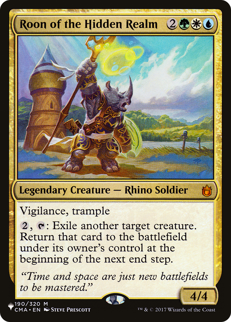 Roon of the Hidden Realm [PLST-CMA-190]