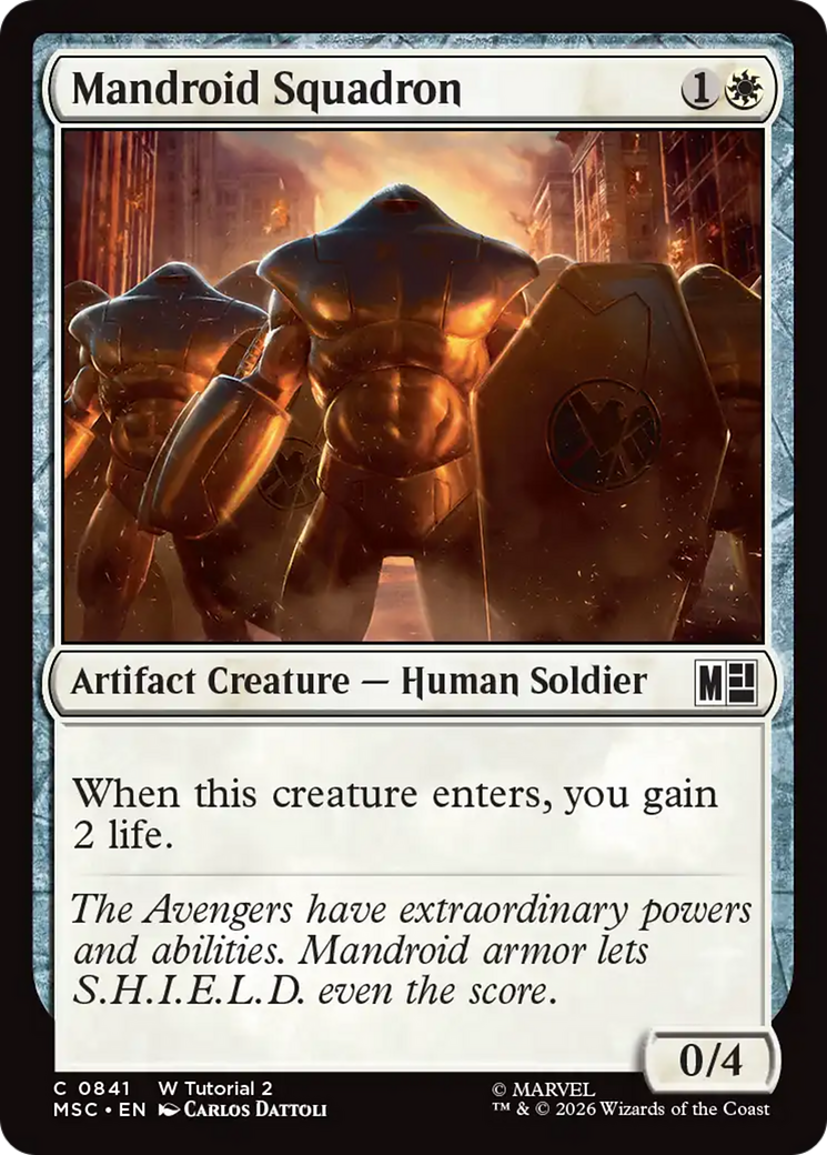 Mandroid Squadron [MSC-841]