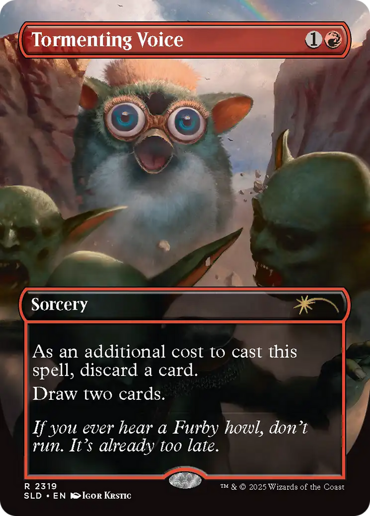 Tormenting Voice - Borderless - Full Art [SLD-2319]