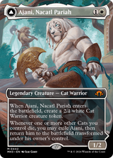 Ajani, Nacatl Pariah // Ajani, Nacatl Avenger - Borderless [MH3-442]