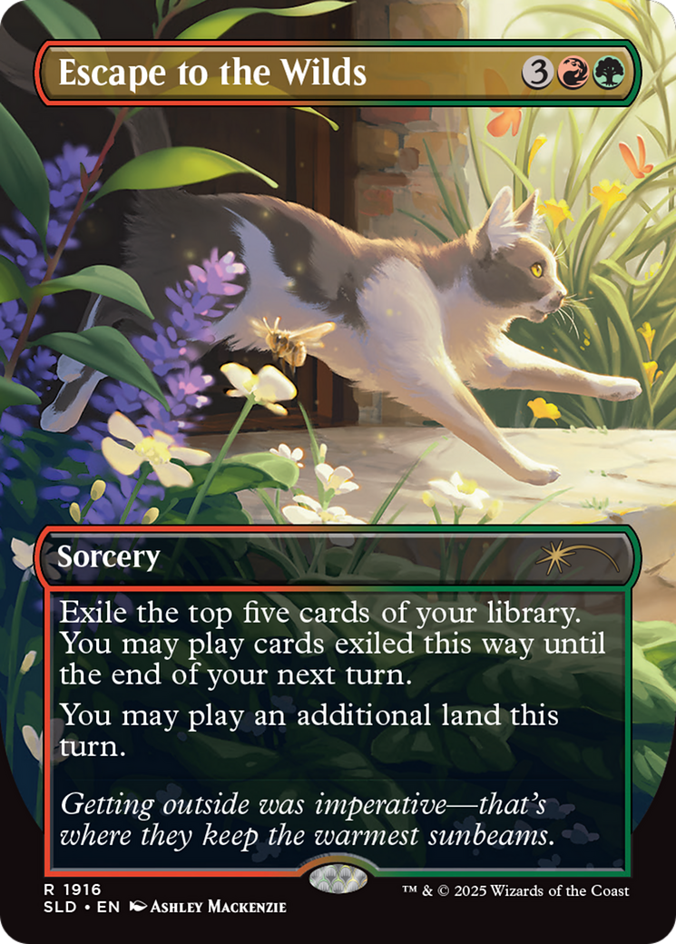 Escape to the Wilds - Borderless - Full Art [SLD-1916]