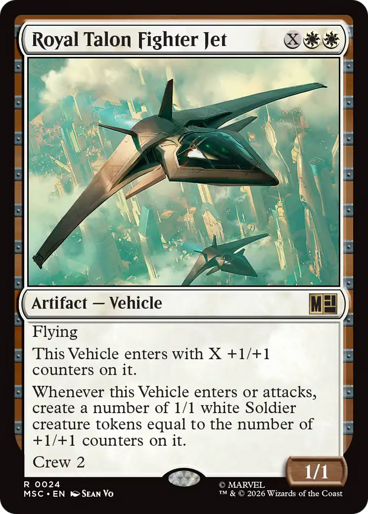 Royal Talon Fighter Jet [MSC-24]