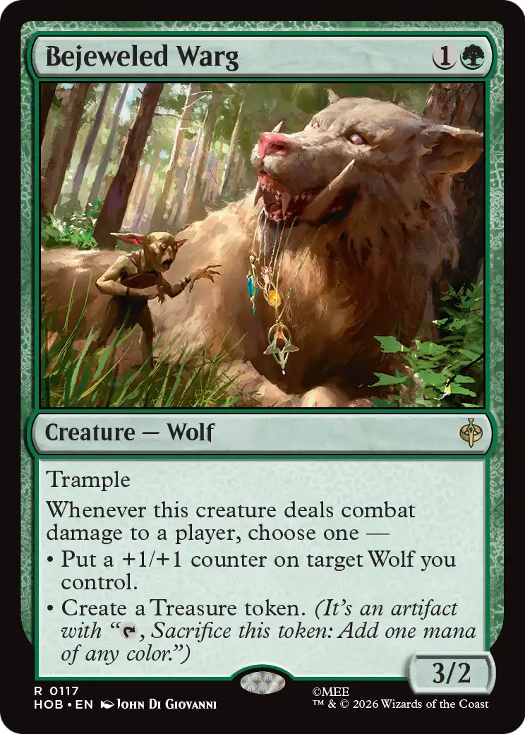 Bejeweled Warg [HOB-117]