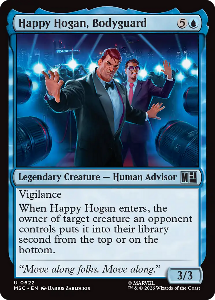 Happy Hogan, Bodyguard [MSC-622]