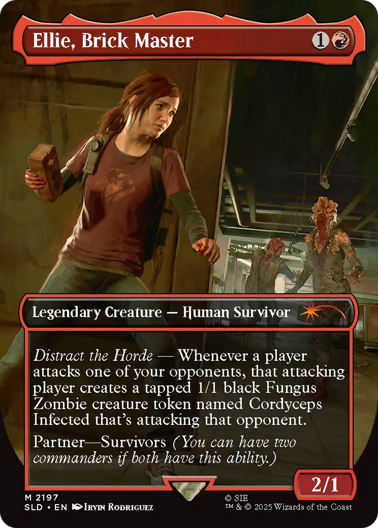 Ellie, Brick Master - Borderless - Full Art [SLD-2197]
