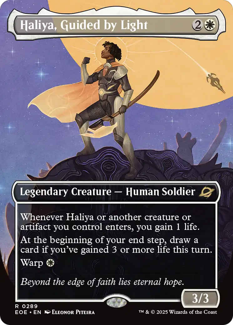 Haliya, Guided by Light - Borderless - Full Art [EOE-289]