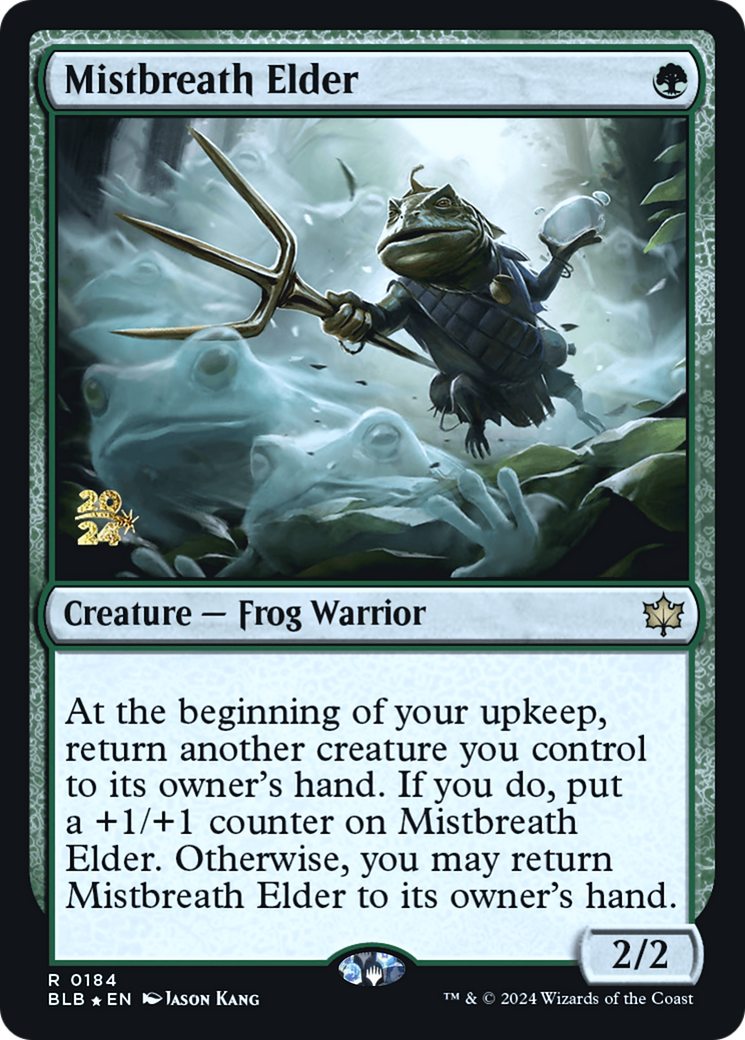 Mistbreath Elder - Prerelease Promo [PBLB-184s]
