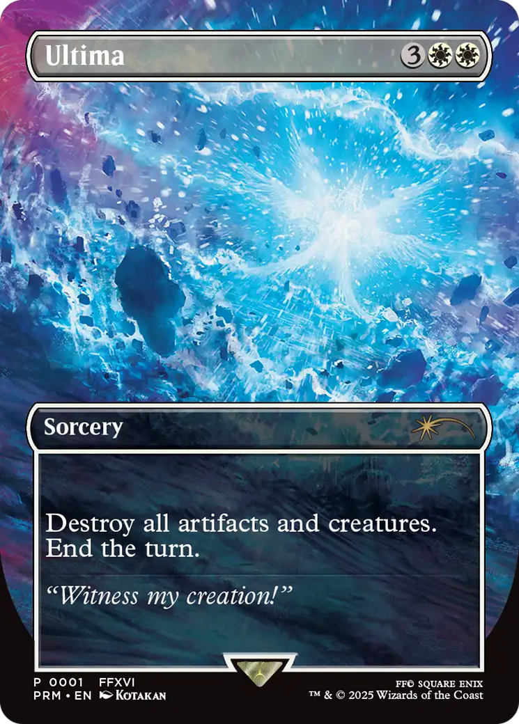 Ultima - Borderless - Full Art - Promo [PSS5-1]