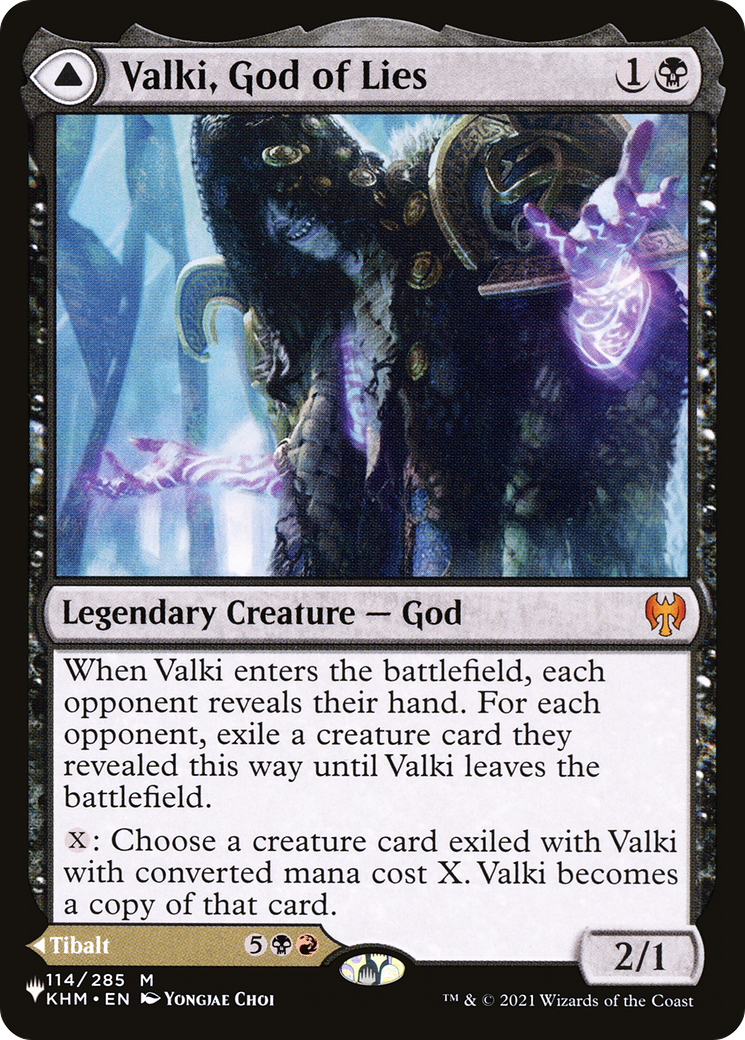 Valki, God of Lies // Tibalt, Cosmic Impostor [PLST-KHM-114]