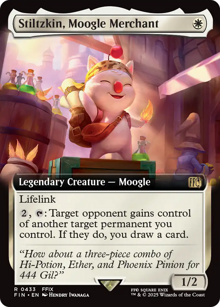 Stiltzkin, Moogle Merchant - Extended Art [FIN-433]