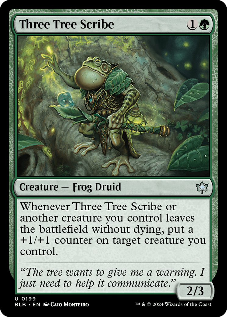 Three Tree Scribe [BLB-199]