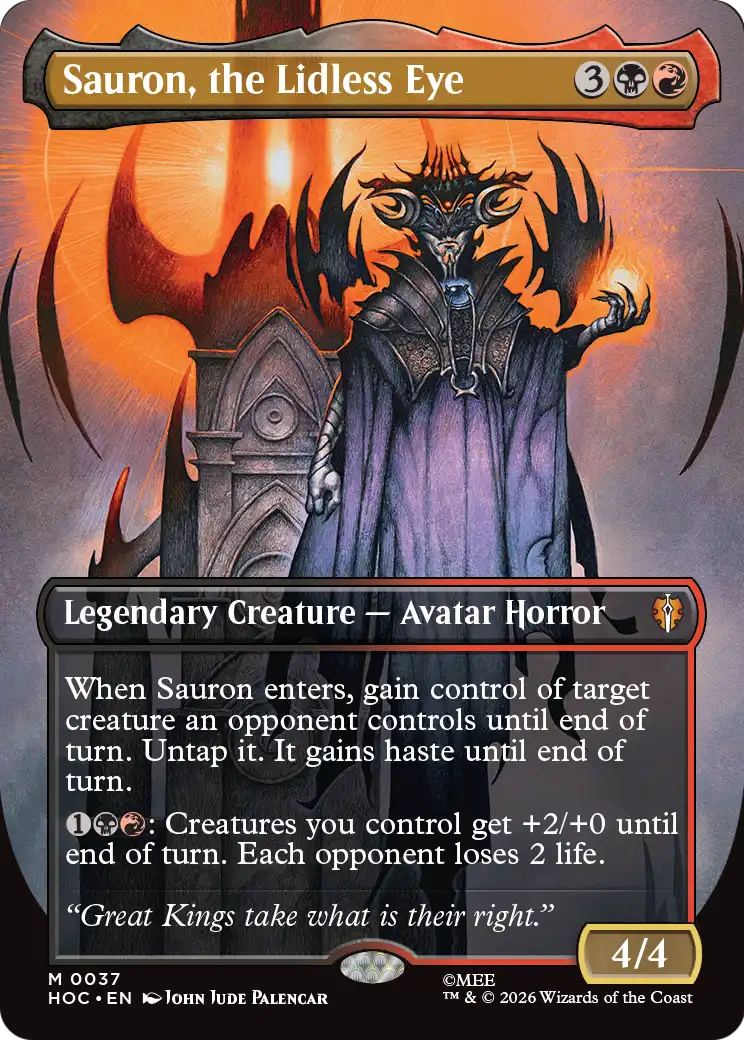 Sauron, the Lidless Eye [HOC-37]