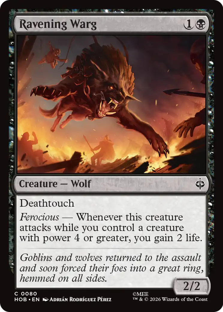 Ravening Warg [HOB-80]