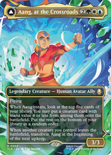 Aang, at the Crossroads // Aang, Destined Savior - Borderless - Full Art [TLA-304]