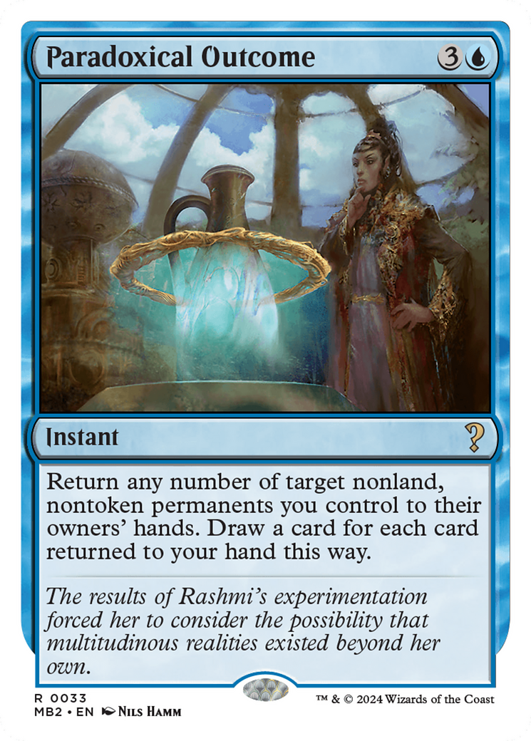 Paradoxical Outcome [MB2-33]