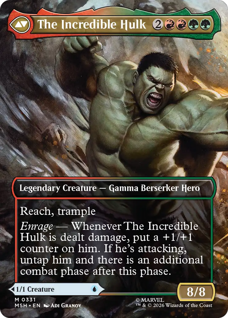 Bruce Banner // The Incredible Hulk - Borderless [MSH-331]