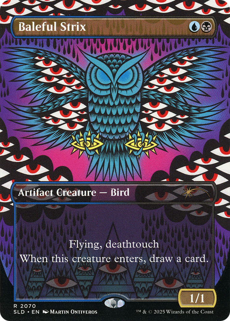 Baleful Strix - Borderless - Full Art [SLD-2070]