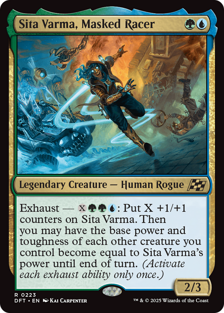 Sita Varma, Masked Racer [DFT-223]