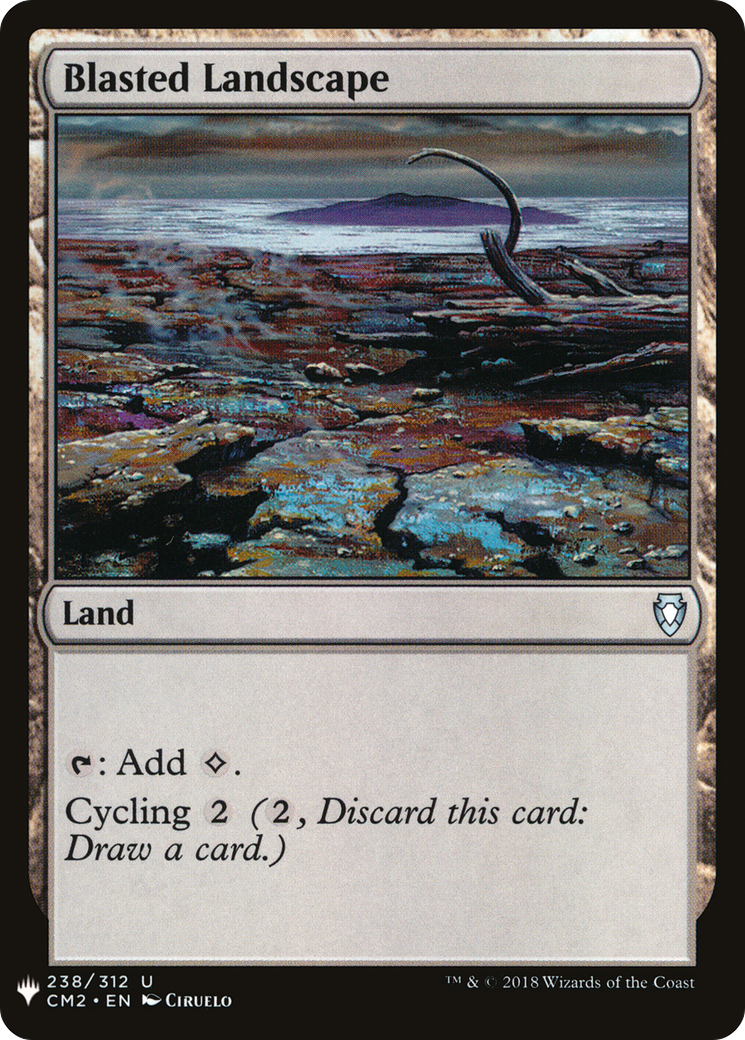 Blasted Landscape [PLST-CM2-238]