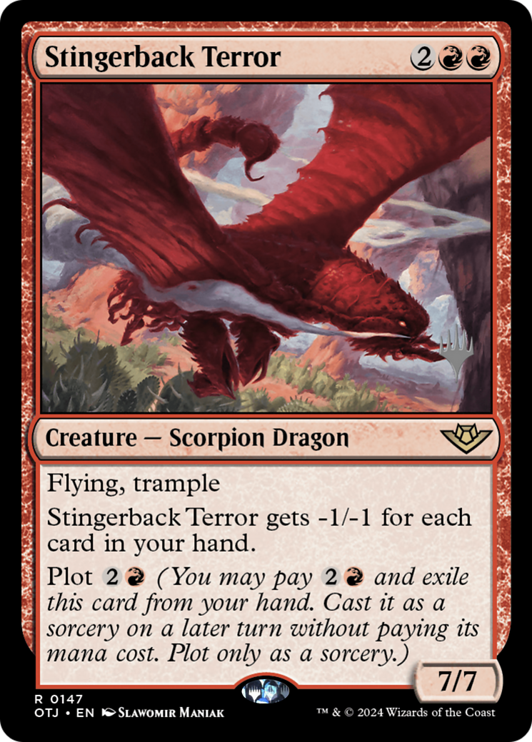 Stingerback Terror - Promo Pack [POTJ-147p]