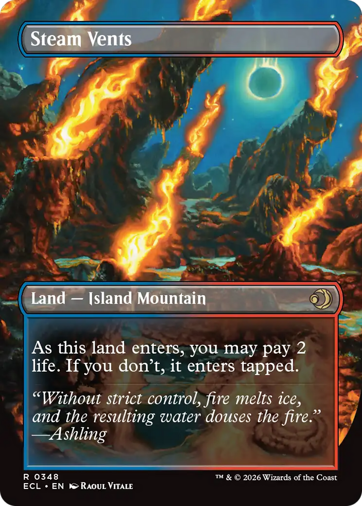 Steam Vents // Steam Vents - Borderless - Full Art [ECL-348]