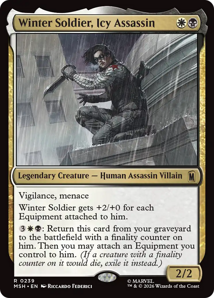 Winter Soldier, Icy Assassin [MSH-239]