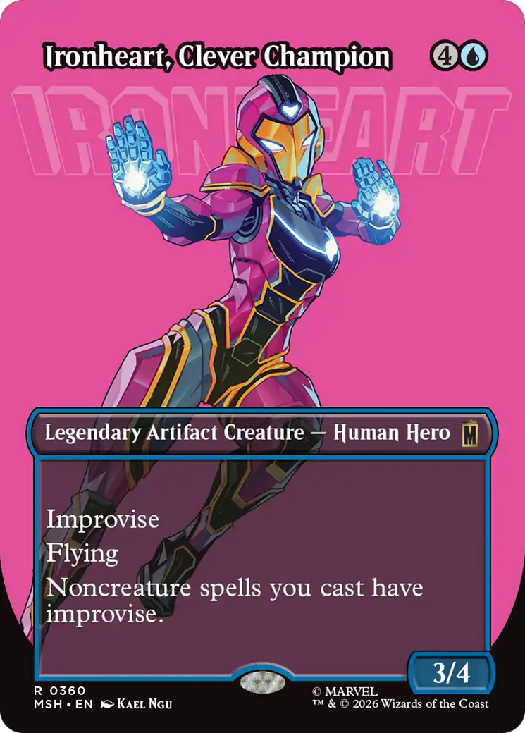Ironheart, Clever Champion - Borderless [MSH-360]