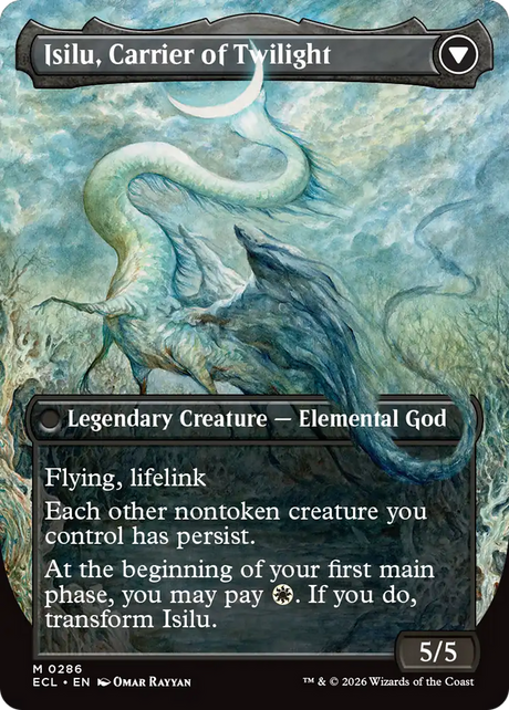 Eirdu, Carrier of Dawn // Isilu, Carrier of Twilight - Borderless - Full Art [ECL-286]
