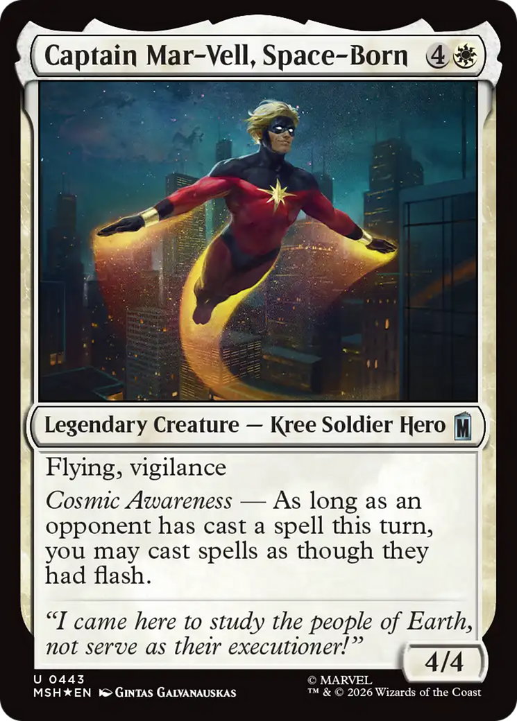 Captain Mar-Vell, Space-Born [MSH-443]