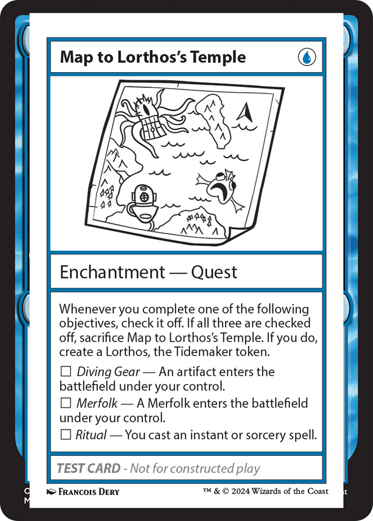 Map to Lorthos's Temple [MB2-531]