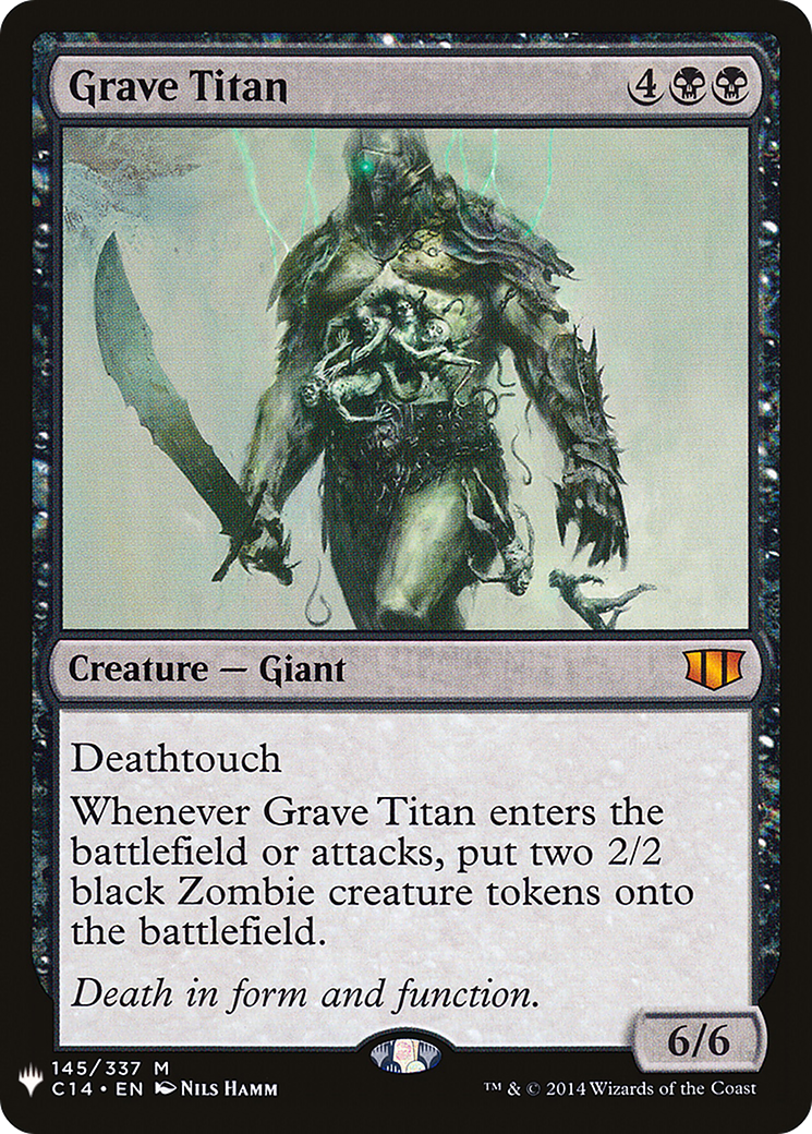 Grave Titan [PLST-C14-145]