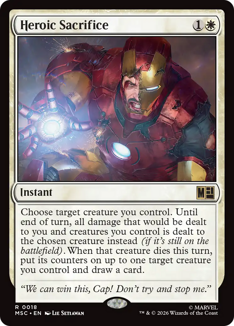 Heroic Sacrifice [MSC-18]