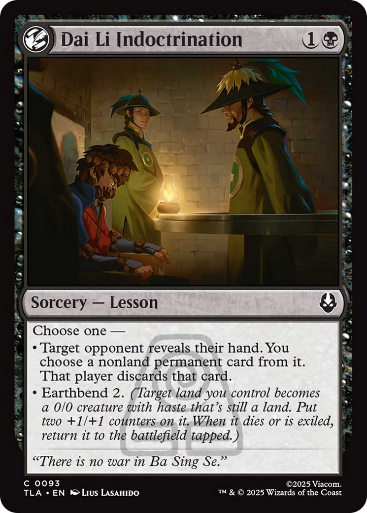 Dai Li Indoctrination [TLA-93]