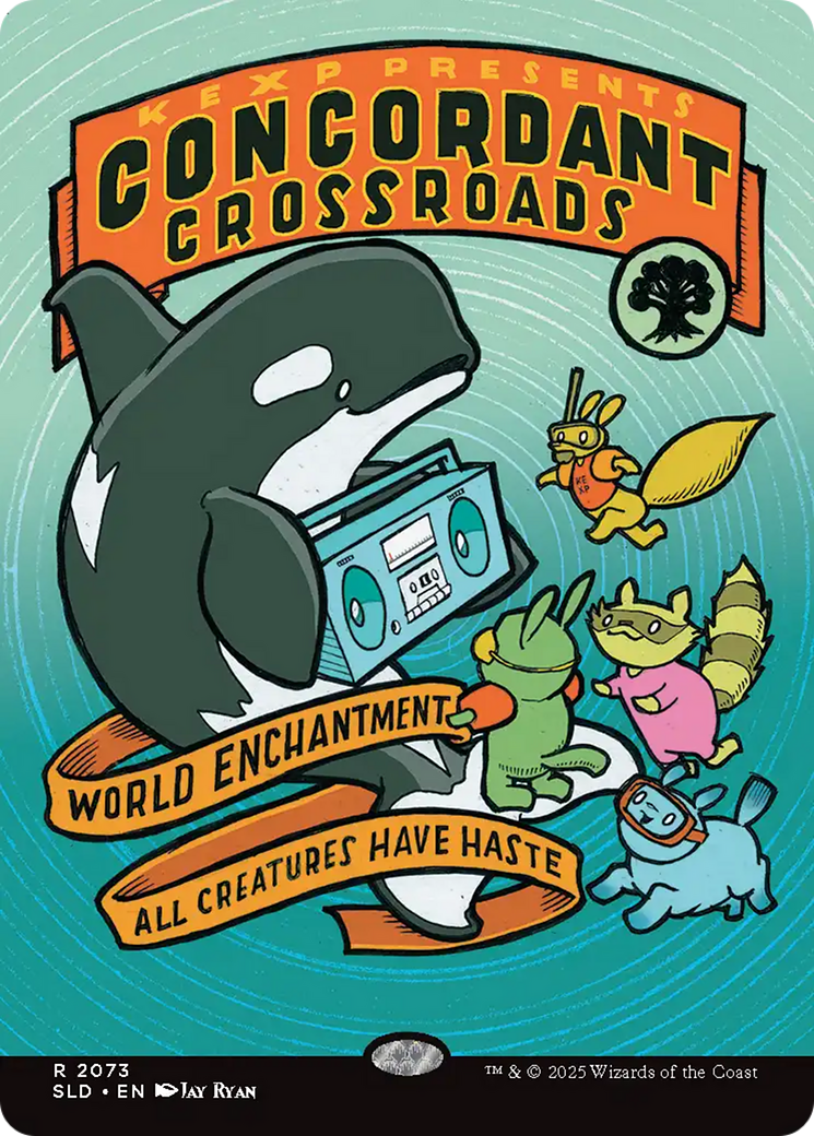 Concordant Crossroads - Borderless - Full Art [SLD-2073]