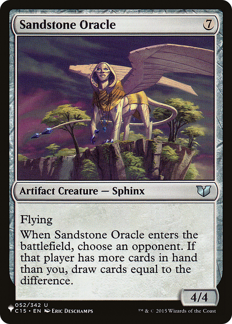 Sandstone Oracle [PLST-C15-52]