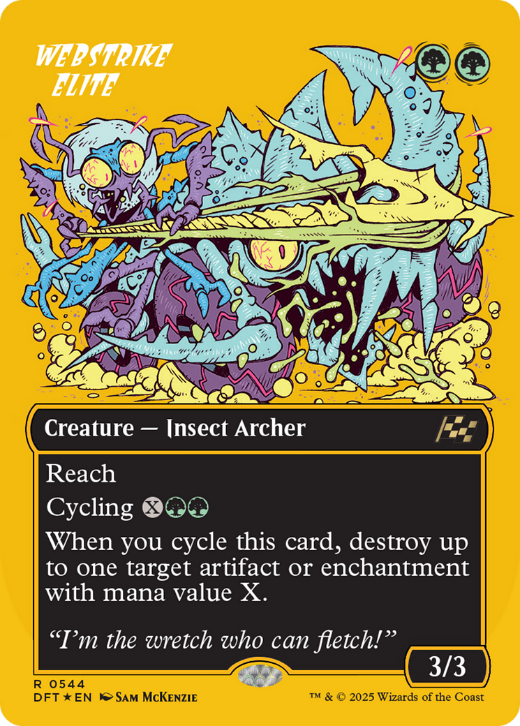 Webstrike Elite - Borderless - First Place Foil [DFT-544]